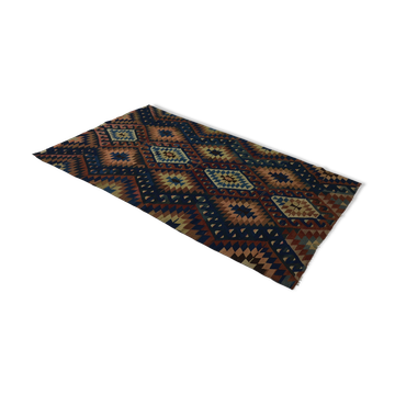Anatolian handmade kilim rug 284 cm x 160 cm