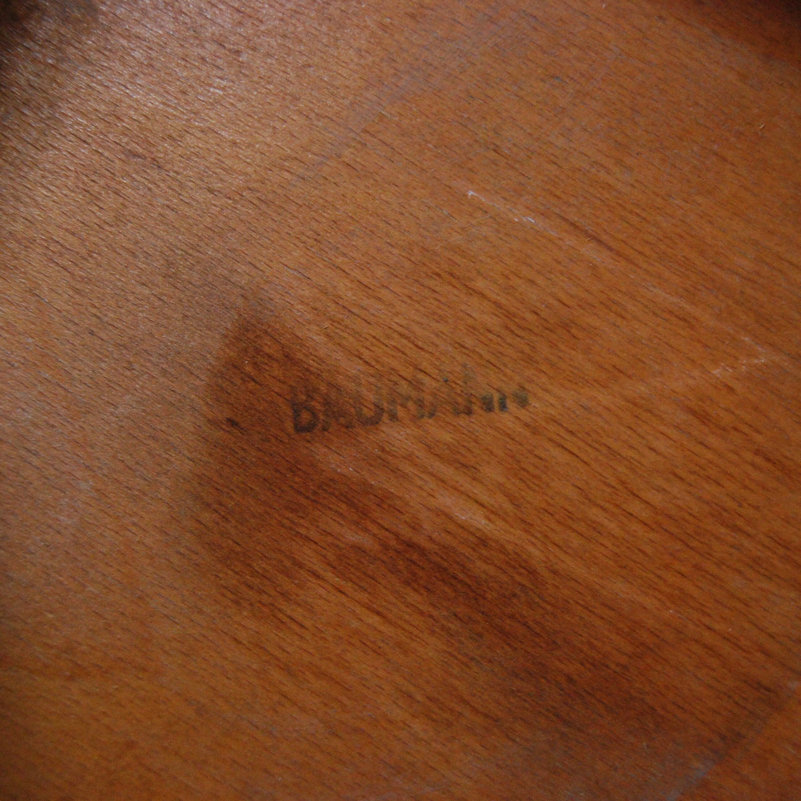 Baumann wooden stool