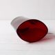 Vase vintage Reijmyre rouge rubis des années 50