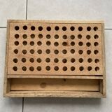 wooden storage box for tools