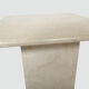 Set of 3 vintage travertine coffee tables, italy, 1970