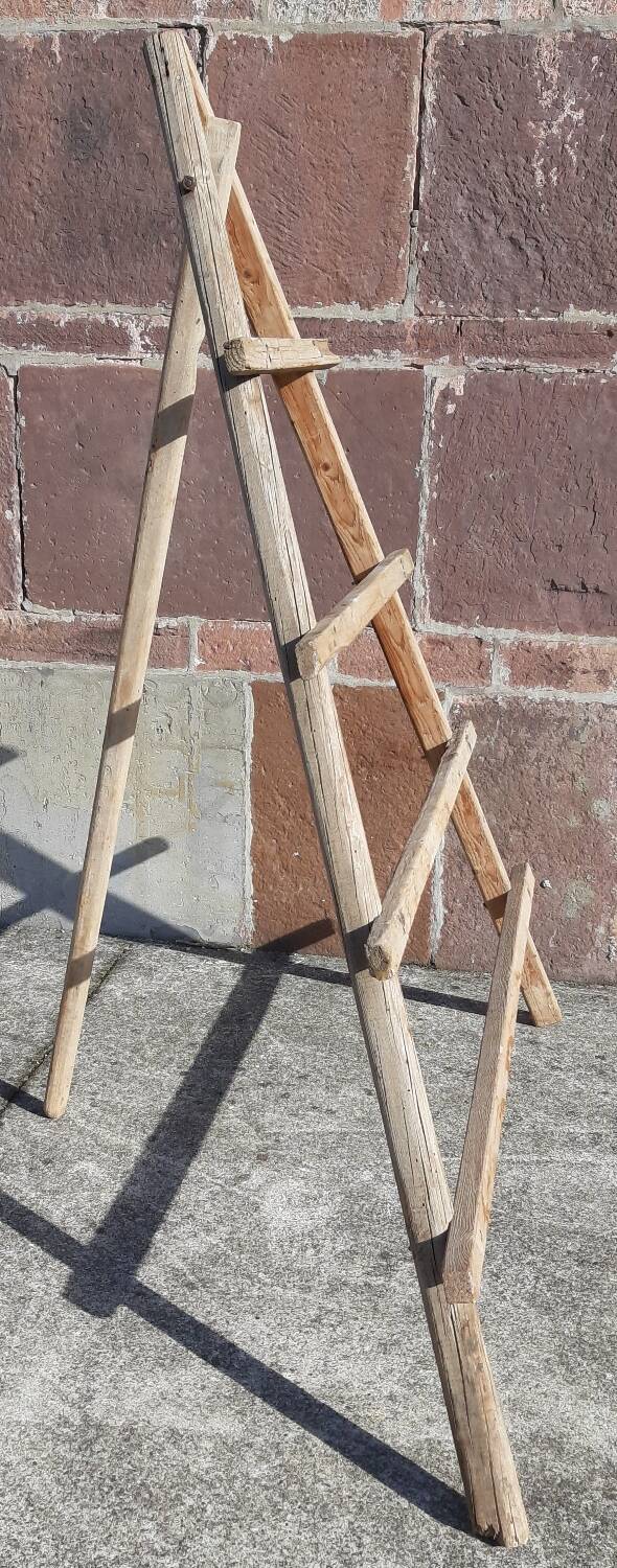 Folding ladder for olive trees. (Spain, 1940s/50s)