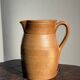 Large stoneware jug marked with pencil underneath H20 D11.