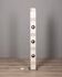 Vintage ground lamp in white iron and metal, Italy, 70s