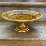 Gien slipware compote dish
