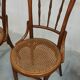Set of 6 W. Baumann & Cie bistro chairs, 20's