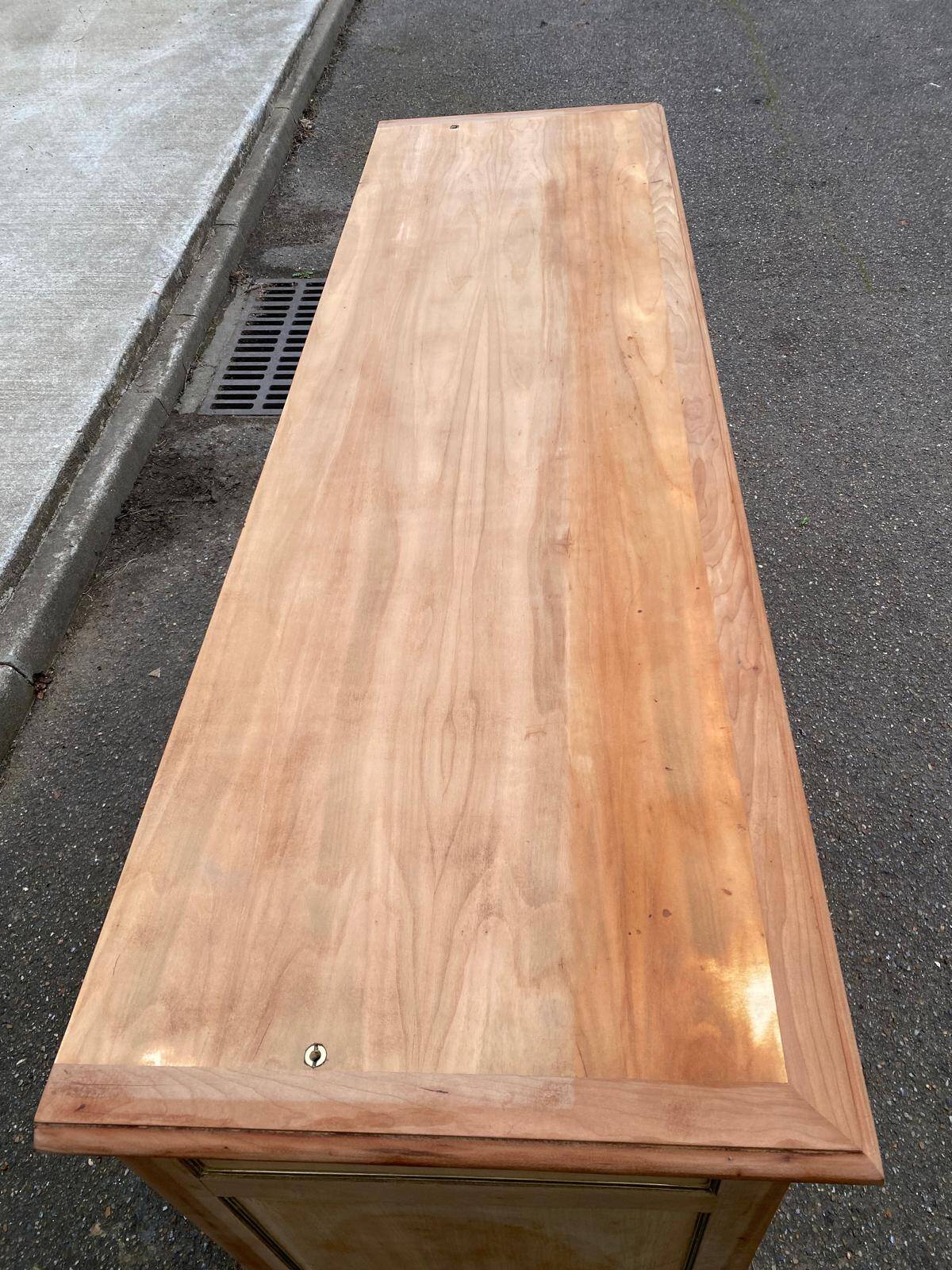 Renovated wooden imperial buffet from the 20th century, 180cm.