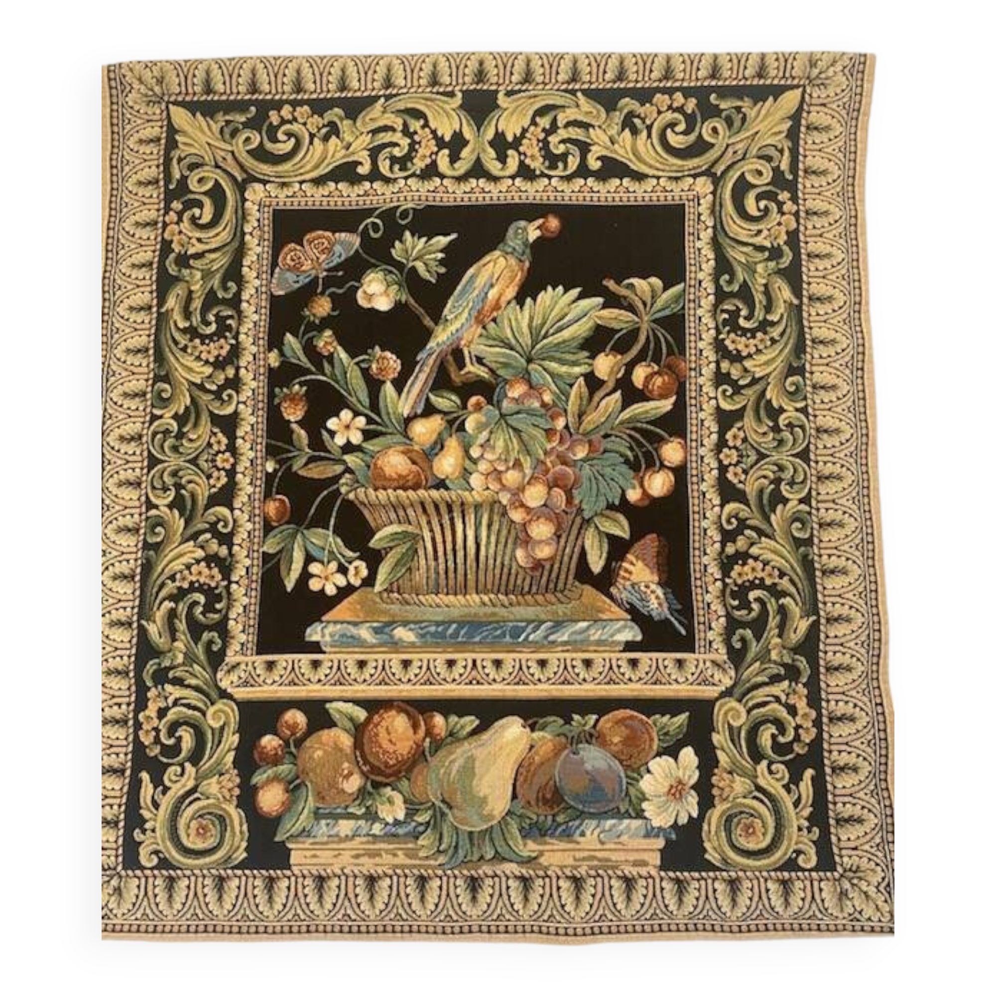 Pie and Cherries Wall Tapestry