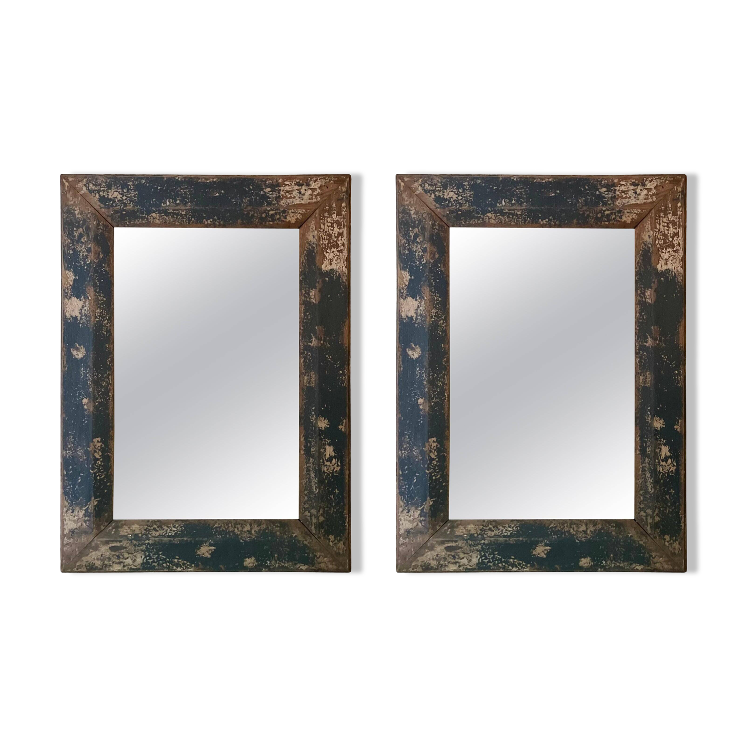 Pair of 18th century Italian mirrors