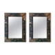 Paire de miroirs italiens du XVIIIe siècle