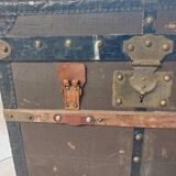 Antique travel trunk