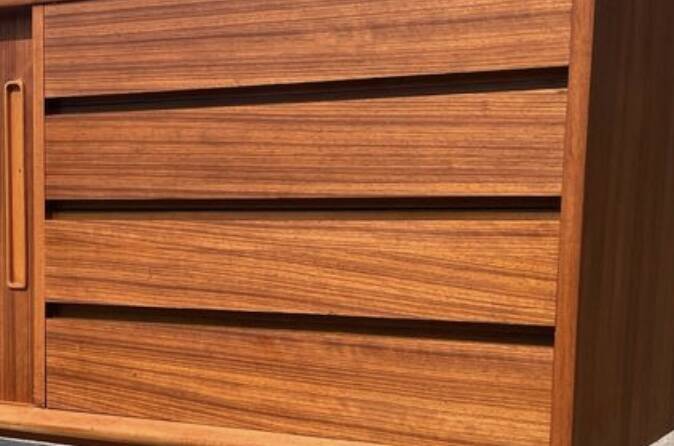 Vintage Scandinavian teak sideboard