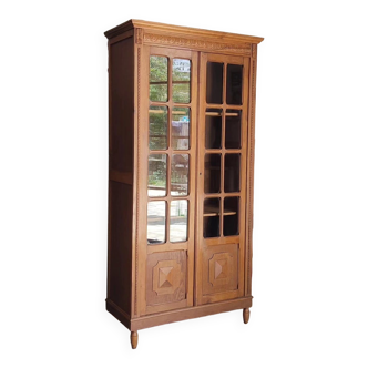 Vintage showcase bookcase 50s