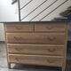 Renovated old wooden chest of drawers