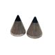 Silver salt and pepper shakers