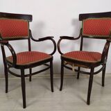 Kohn curved wood lounge