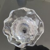 Vase with pewter flower