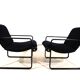 Lot de 2 fauteuils lounge Knoll Sling par Hannah&Morrison