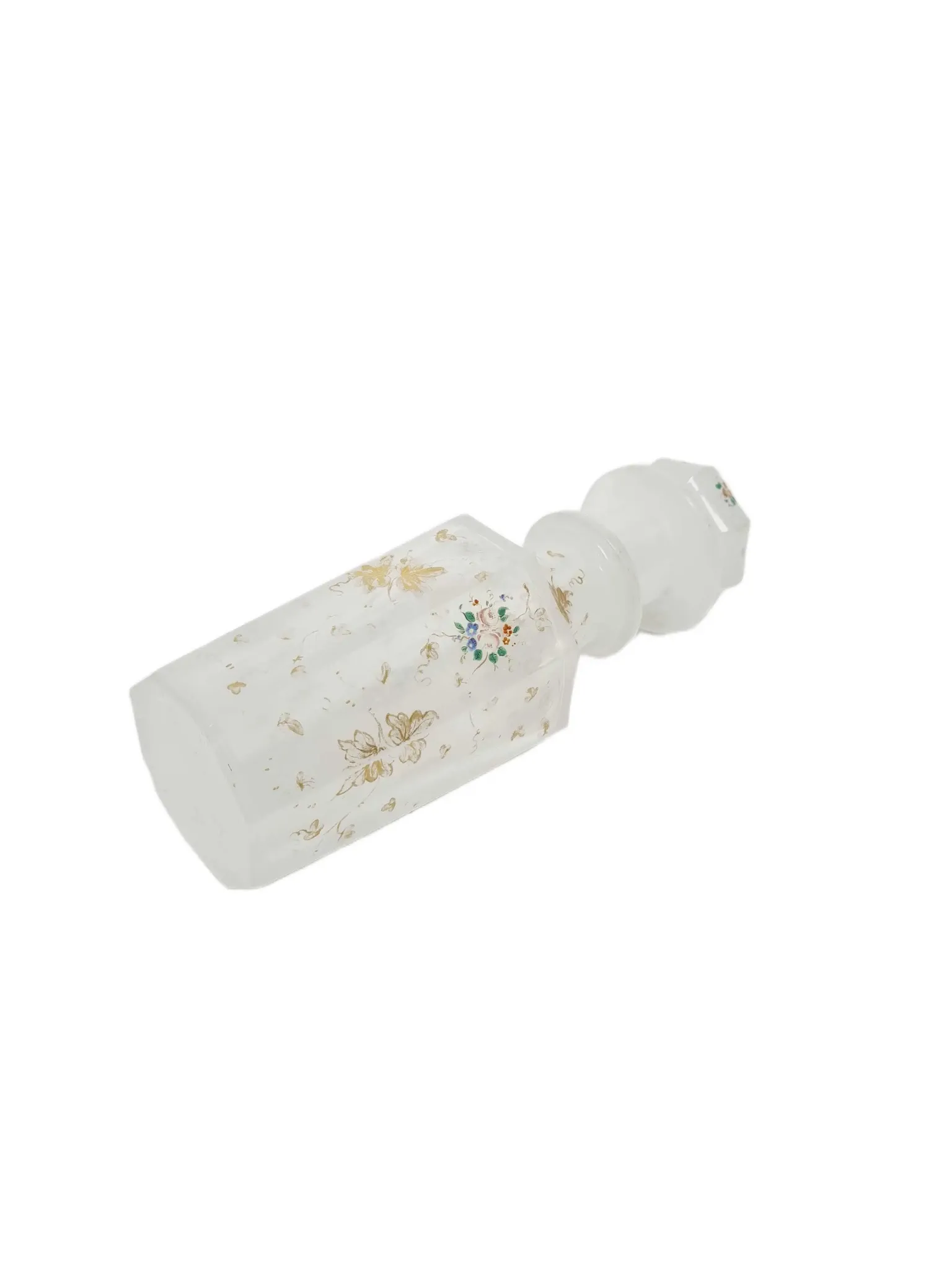 Carafe en verre de style Biedermeier