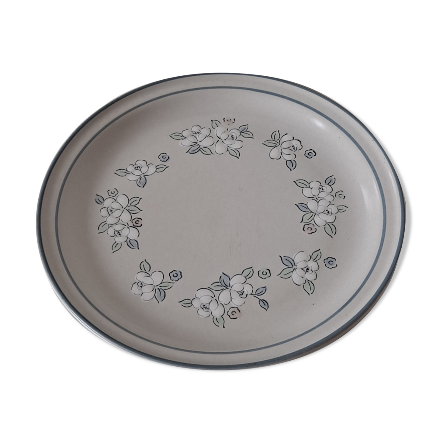 Hearthside stoneware plate