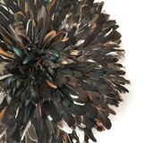 Juju hat black speckled 70 cm