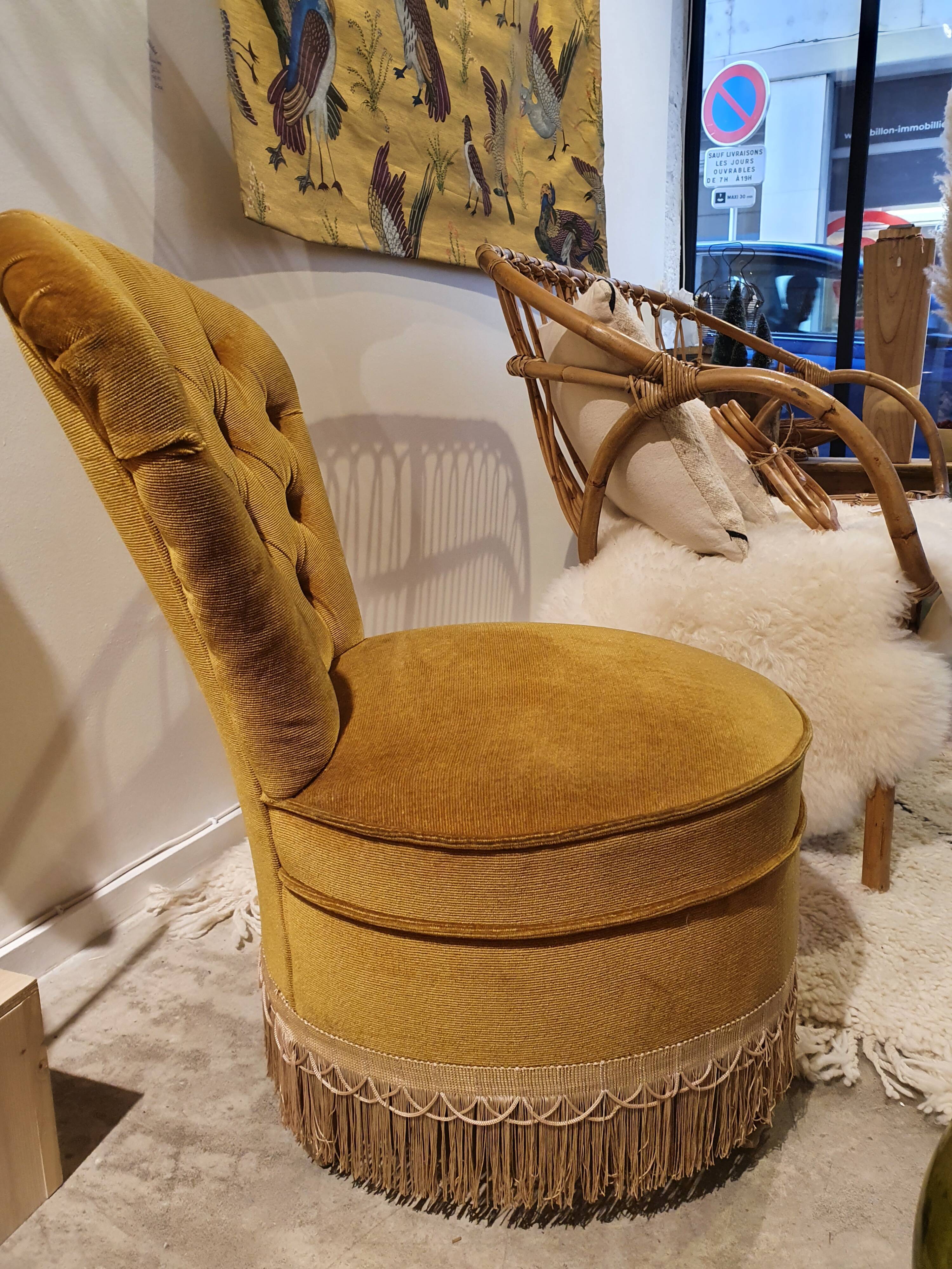 Fauteuil crapaud