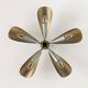 Golden Italian Flush Lamp