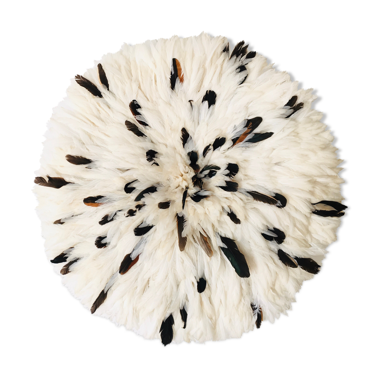 Juju hat blanc moucheté 75 cm