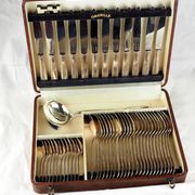 Menagère metal silver Orbrille 49 pieces - Joseph Buisson - XXth