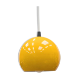 retro yellow portable lamp