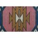 1970s Vintage Turkish Hand-Knotted Wool Cotton Pink Area Rug 120x176