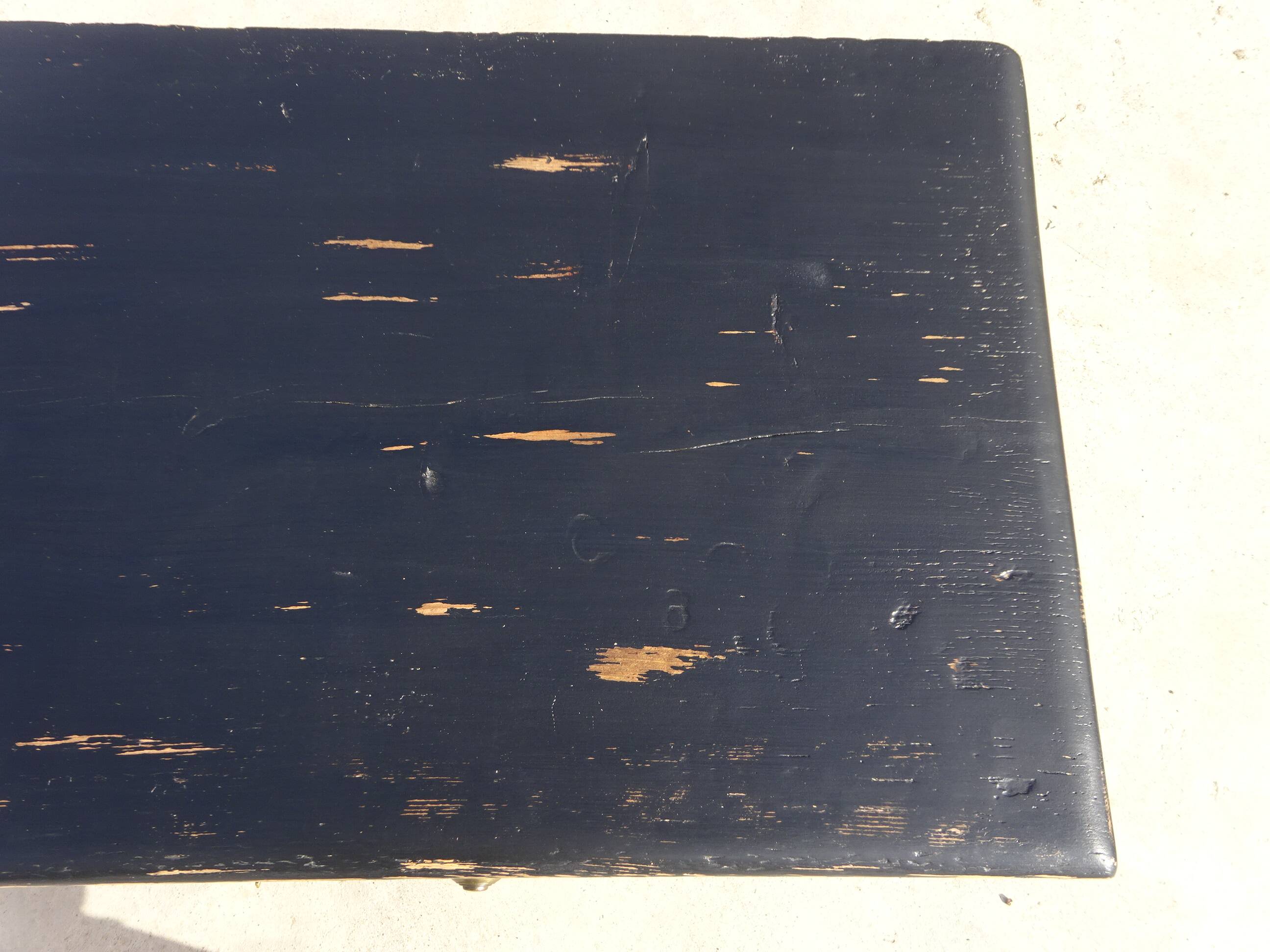 old Parisian pine sideboard