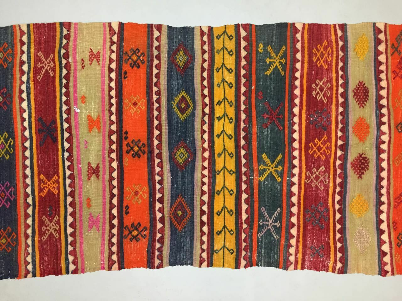 Turkish kilim runner 202x90 cm