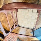 Pair of Danish armchairs in the style of Grete Jalk