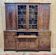 English mahogany secretary bookcase from the 1970s