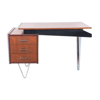 Vintage desk with hairpin legs from Tijsseling Nijkerk, 1950s/60s