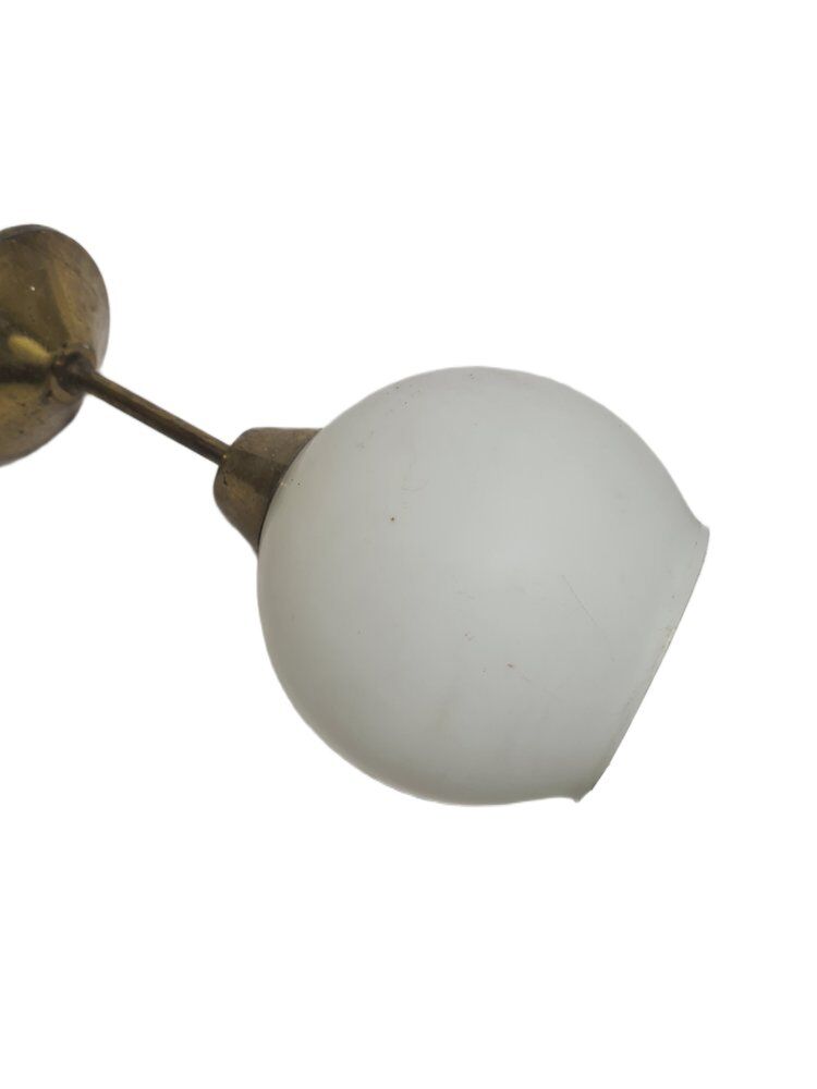 Lampe suspendue Art Déco, Pologne, années 1950