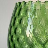 Large translucent green empoli vase