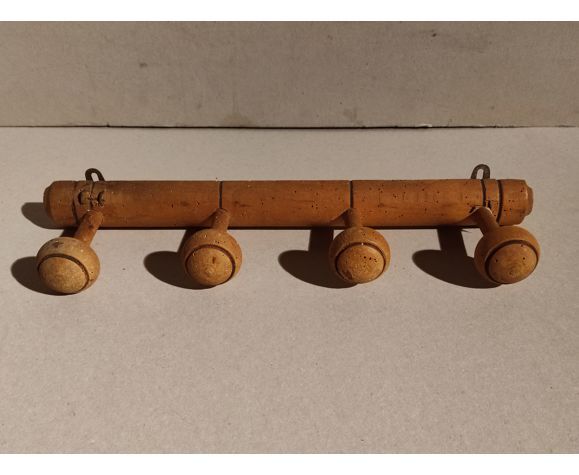 Wooden wall doorbell turned vintage 30-40s