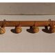 Wooden wall doorbell turned vintage 30-40s