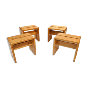 lot de 4 tabourets pour