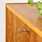 Mid-Century Modern Scandinavian Wooden Bar Cabinet, 1950s