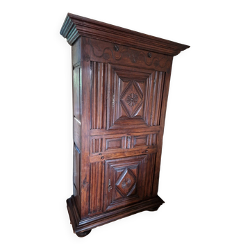 Cabinet vendéen, homme debout XVIIè siècle