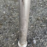 Set of 4 orange DSC 106 chairs Giancarlo Piretti for Castelli