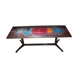 Table low ceramic 70s