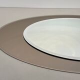 Miroir ovale de Fontana Arte, vers 1970
