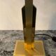 Deknudt lamp in brass, Hollywood Regency style from the 1970s.