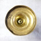 Bougeoir flambeaux cuivre doré XIXe