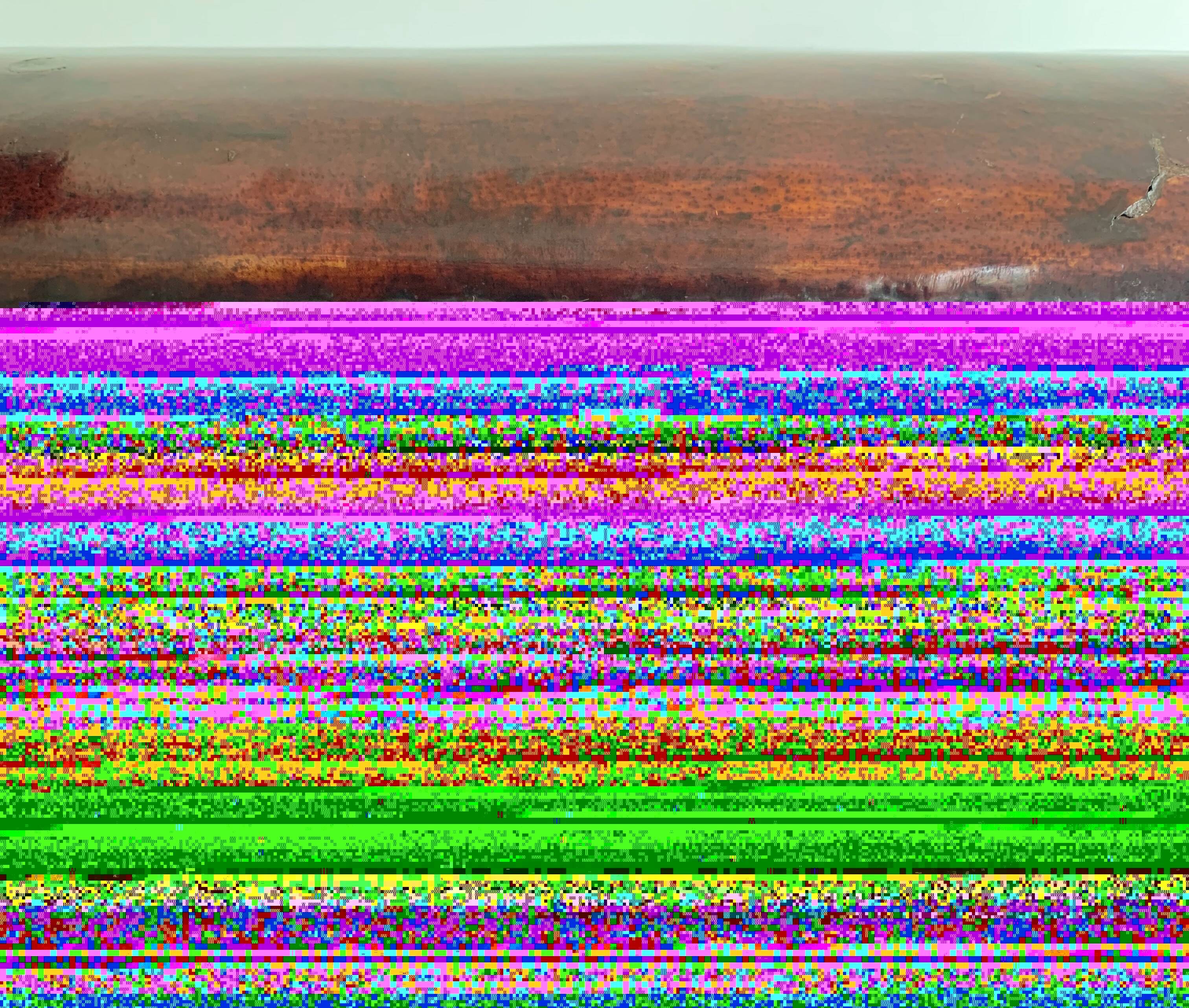 Chinese box covered with leather