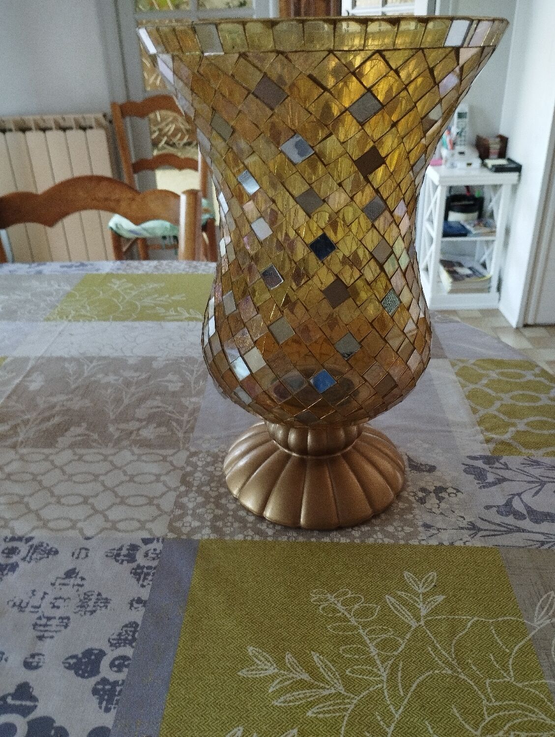Faceted vase